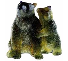 Статуэтка "Медведица с медвежонком" Daum